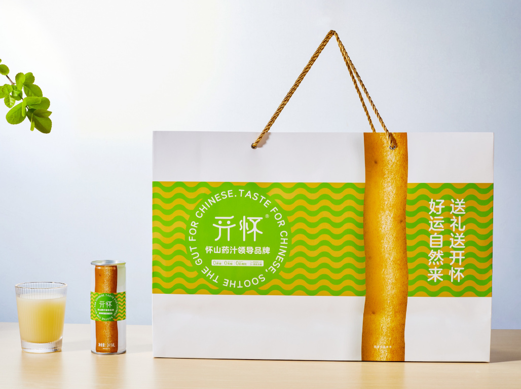 【开怀山药汁】241ml*18罐礼品装             